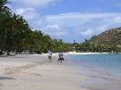 The beach at Peter Island