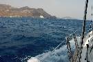 Rosario sailing around Cabo de Gata