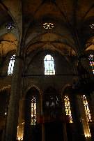 A beautiful church in the gothic quarter