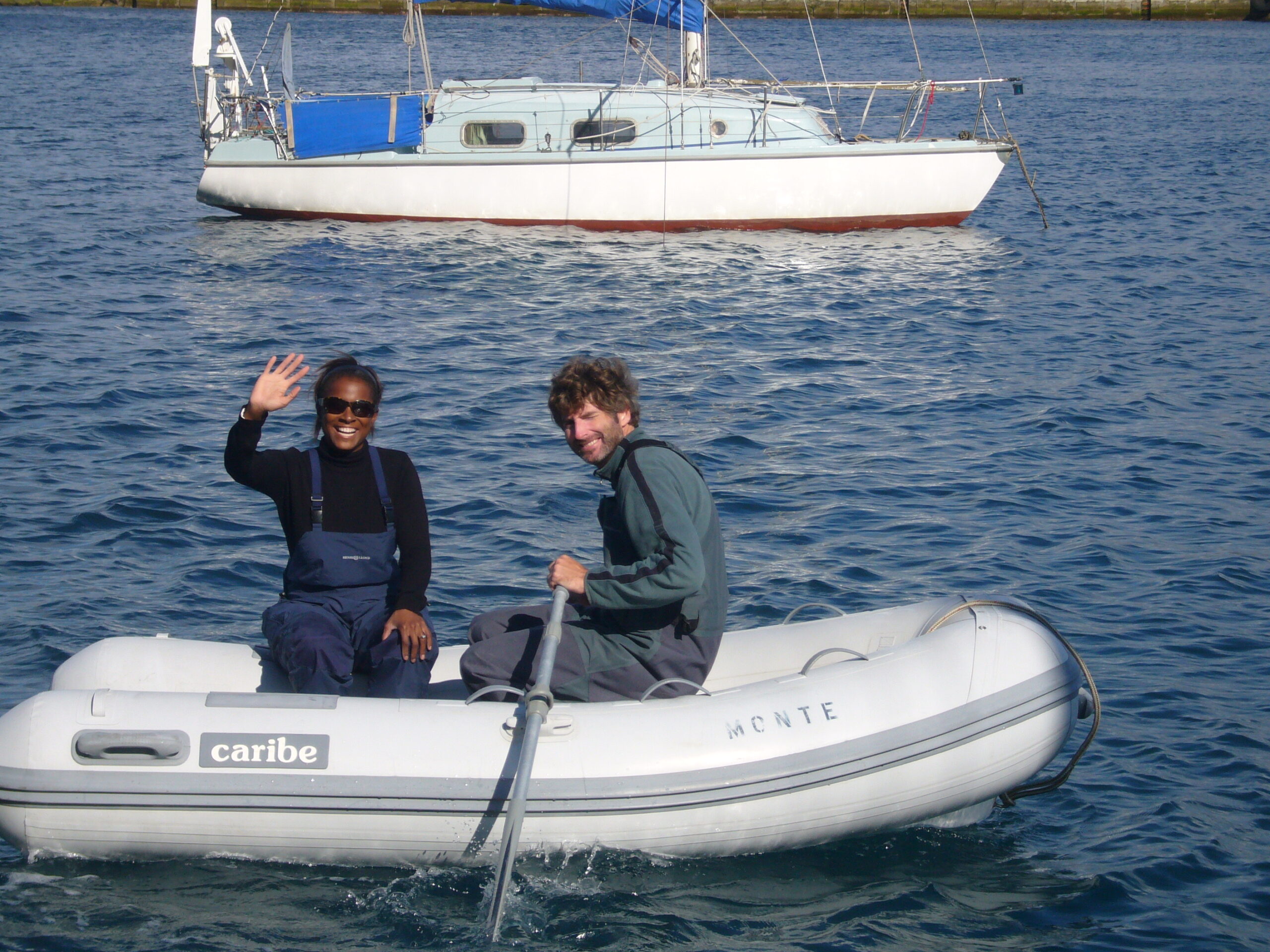 More photos of our arrival in Flores